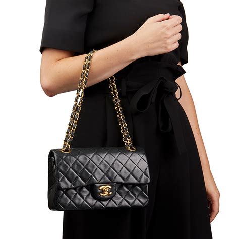 chanel classic small handbag|Chanel small classic flap bag.